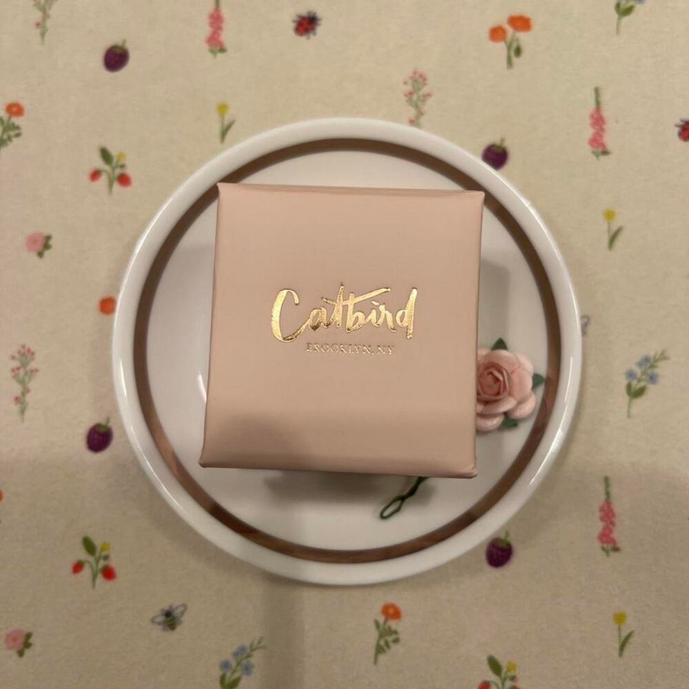 Catbird 10k Gold Reversible Ball Earrings Front or Back 🦢 - Picture 2 of 6